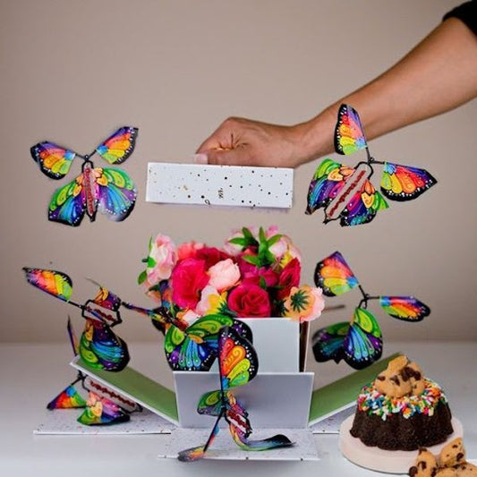 5+5 Gratis | FlyingButterfly - wiederverwendbare Schmetterlinge