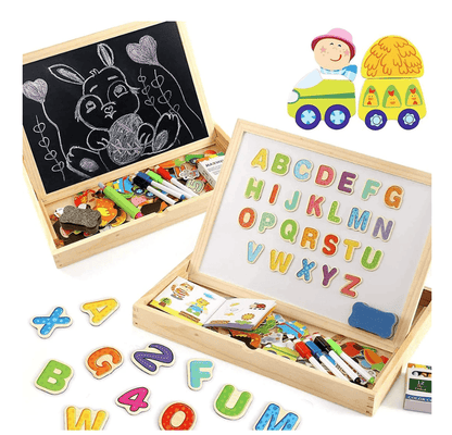 KreativTisch - Magnetischer doppelseitiger Zeichentisch für Kinder | 50% RABATT