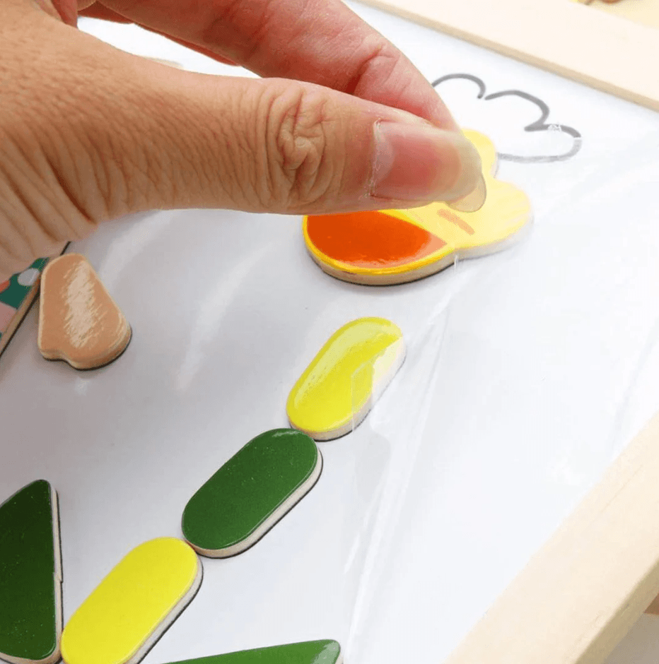 KreativTisch - Magnetischer doppelseitiger Zeichentisch für Kinder | 50% RABATT