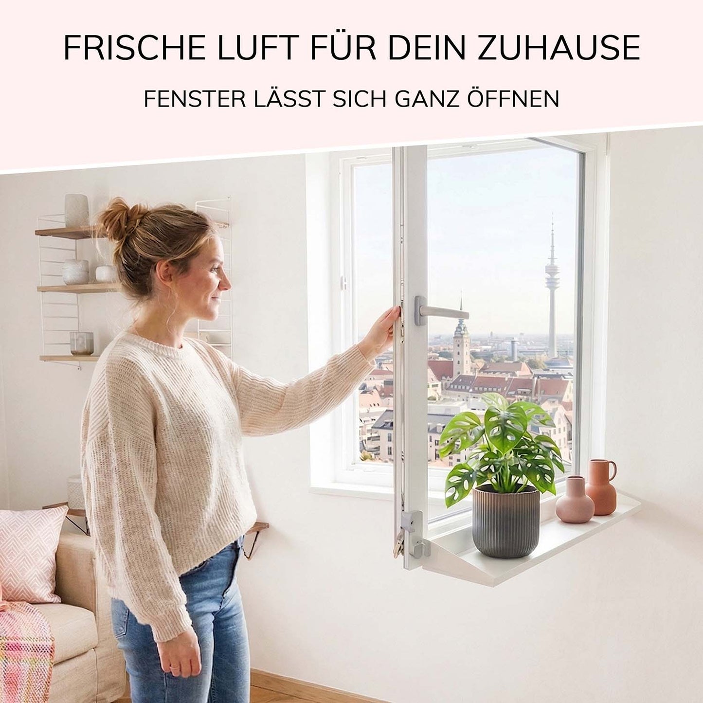 Frischluft-Fensterbrett Flex