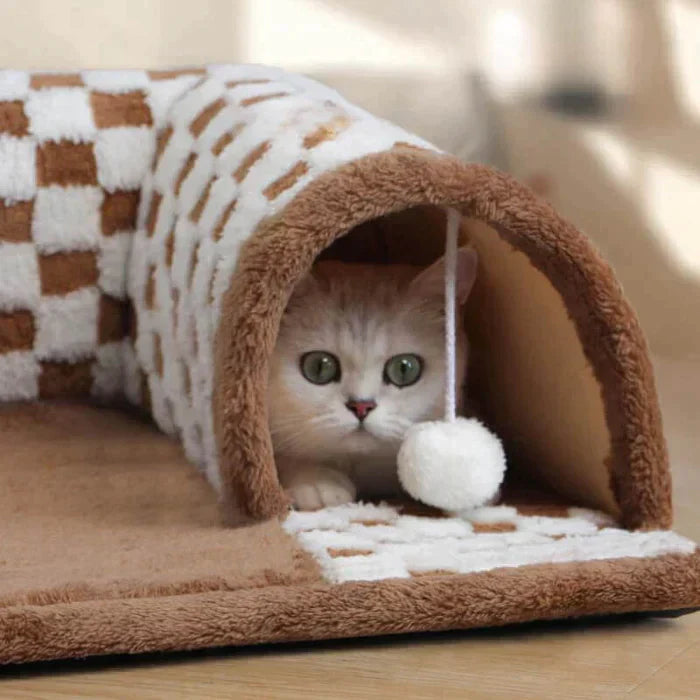 50% RABATT | Tunnelbett™ | Bieten Sie Ihrer Katze ultimativen Komfort und Hygiene