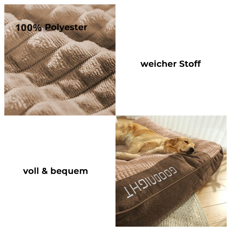 Snuggo™  | Orthopädisches Hundekissenbett mit weichem, waschbarem Bezug [Letzter Tag 50% Rabatt]
