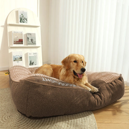 Snuggo™  | Orthopädisches Hundekissenbett mit weichem, waschbarem Bezug [Letzter Tag 50% Rabatt]
