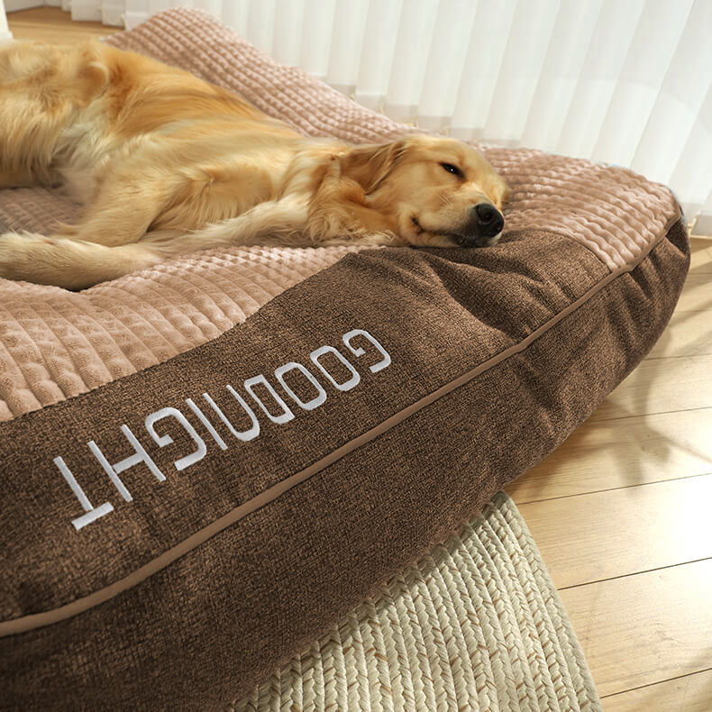 Snuggo™  | Orthopädisches Hundekissenbett mit weichem, waschbarem Bezug [Letzter Tag 50% Rabatt]