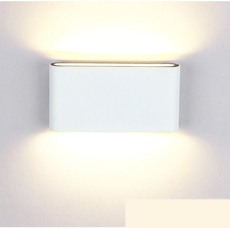 HelleNacht™ Premium LED-Wandleuchte | Wasserdicht IP65 | Bewegungsmelder | Warmweißes Up-&-Down-Licht