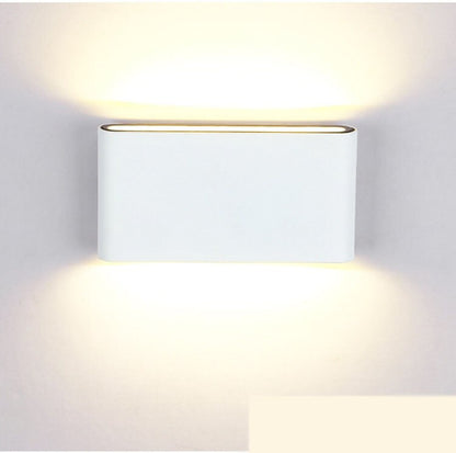 HelleNacht™ Premium LED-Wandleuchte | Wasserdicht IP65 | Bewegungsmelder | Warmweißes Up-&-Down-Licht