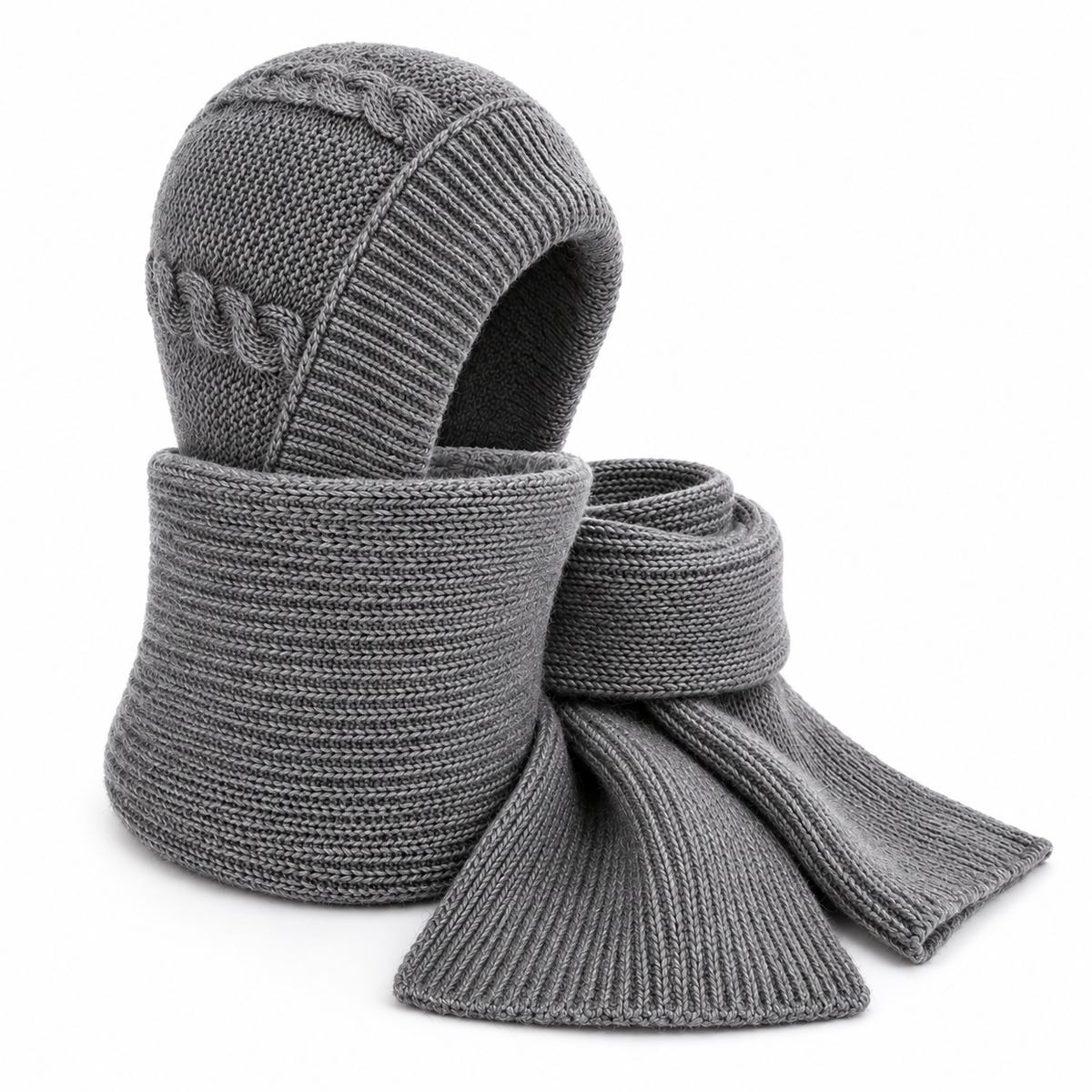 PeakArmor™ | Gefüttertes Winter-Set mit Mütze & Schal