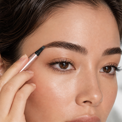 Plumelle – Waterproof 4-Tip Micro-Fork Eyebrow Pencil for Natural Hair-Like Brows - BUY 1 + 1 FREE