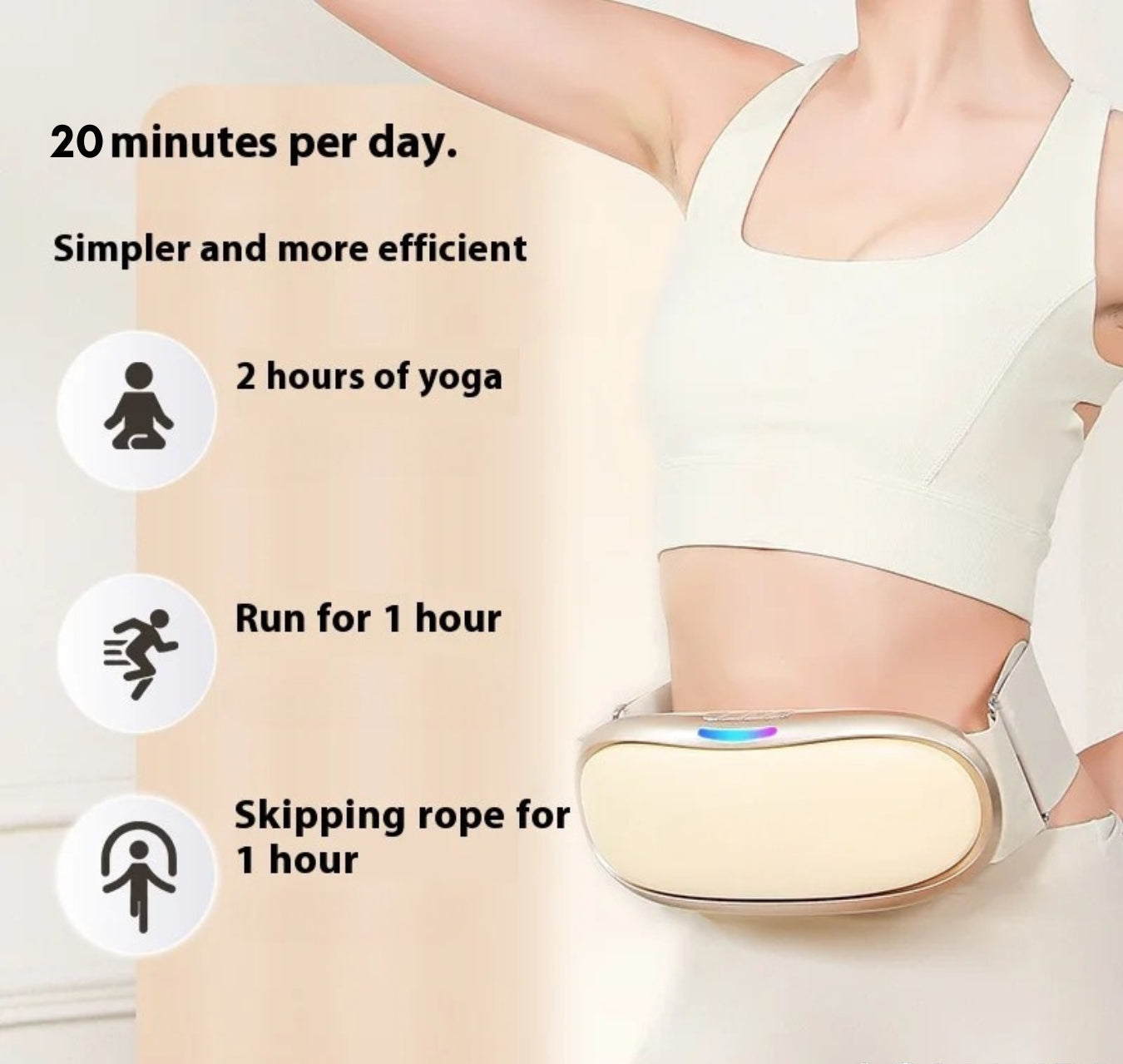 HeatSculpt – Bauch-Slimming- & Heiz-Massagegürtel