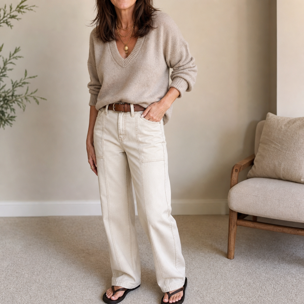Lunelle – Elegante Vintage-Jeans im lässigen Barrel-Schnitt | Dein neuer Herbst-Favorit 🍂