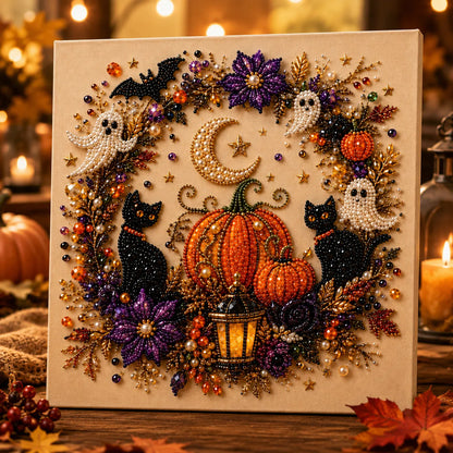 Beadory™ – Halloween-Perlenkunst-Set für gemütliche DIY-Wanddekoration