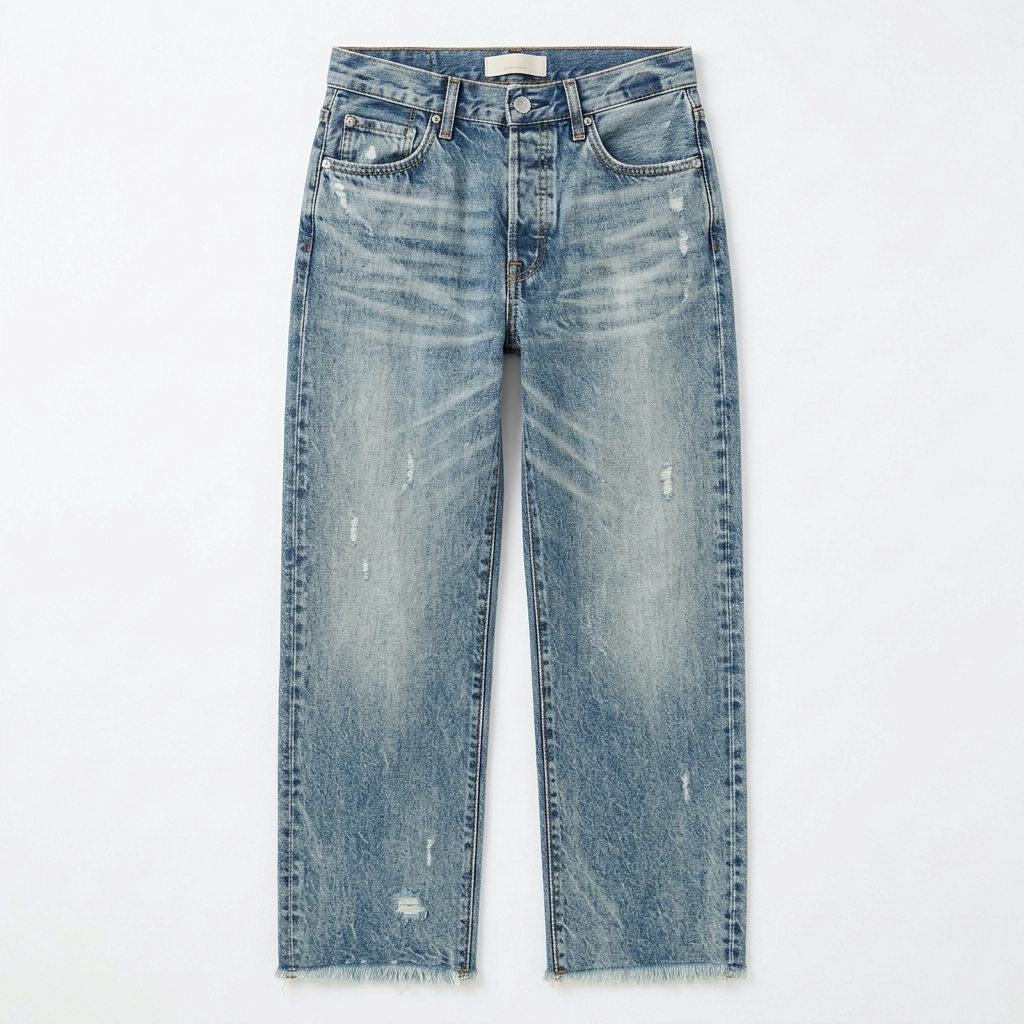 Vivara™ – Vintage Jeans mit Fransen-Saum | Dein neuer Herbst-Favorit 🍂