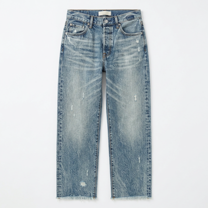 Vivara™ – Vintage Jeans mit Fransen-Saum | Dein neuer Herbst-Favorit 🍂