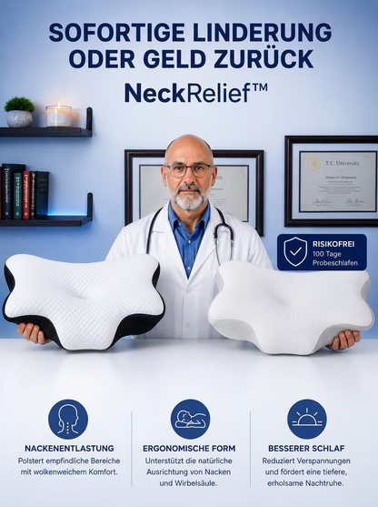 NeckRelief™ Nackenstützkissen