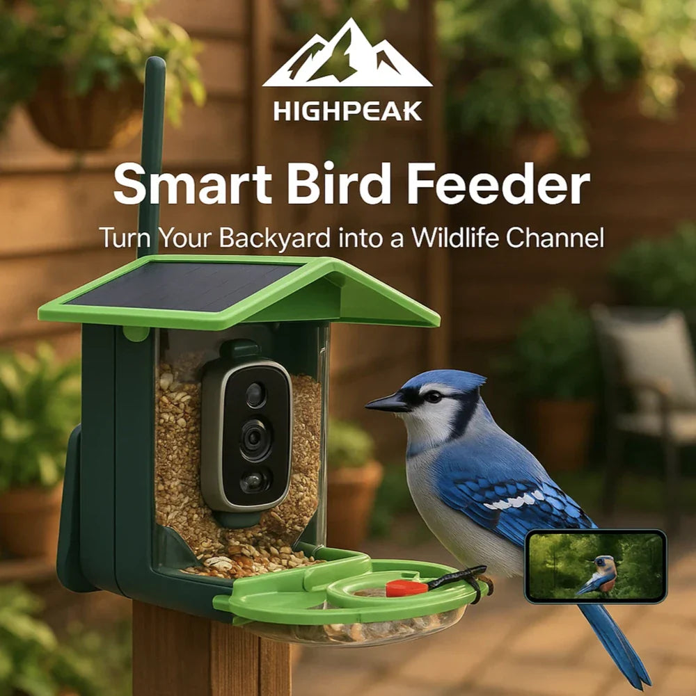 Smart Bird Feeder with Camera
