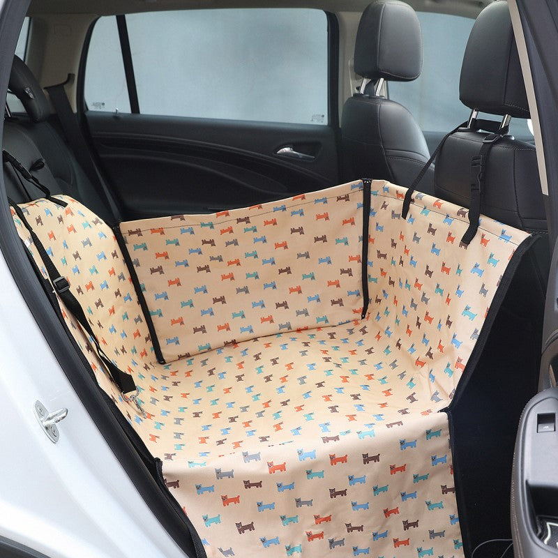 CleanRide™ | Wasserdichter Hunde-Autositz – Sauberer & sicherer Rücksitzschutz