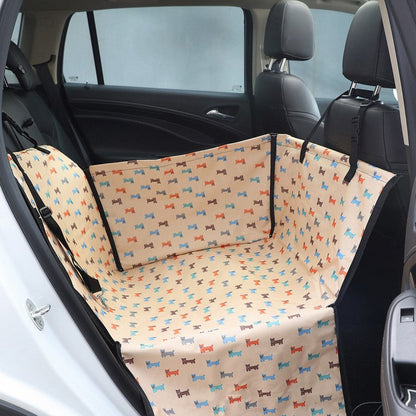CleanRide™ | Wasserdichter Hunde-Autositz – Sauberer & sicherer Rücksitzschutz