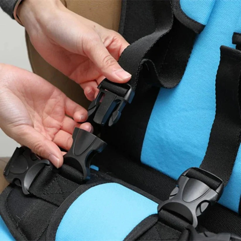 GoSeat™ | Kompakter Kindersitz für Reisen | Faltbar und Leicht | Schnell Montiert