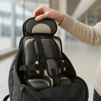 GoSeat™ | Kompakter Kindersitz für Reisen | Faltbar und Leicht | Schnell Montiert