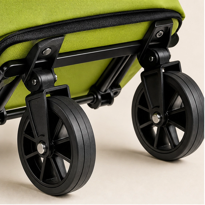 Stowden – Foldable 2-in-1 Shopping Cart & Shoulder Bag with Silent Wheels + 50% OFF