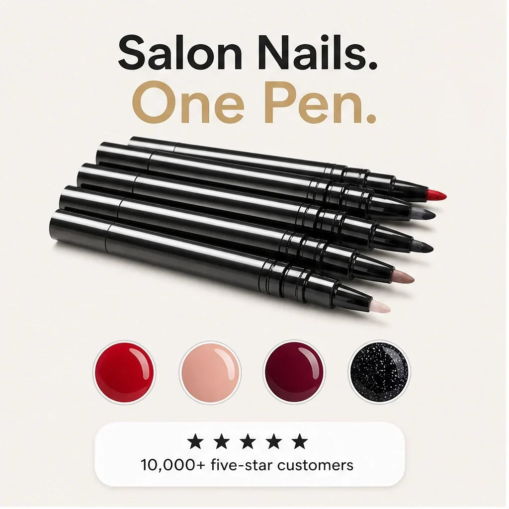 Vernisse™ – 3-in-1 Gel-Nagelstift für perfekte Nägel in nur einem Schritt + 1 KAUFEN, 1 GRATIS