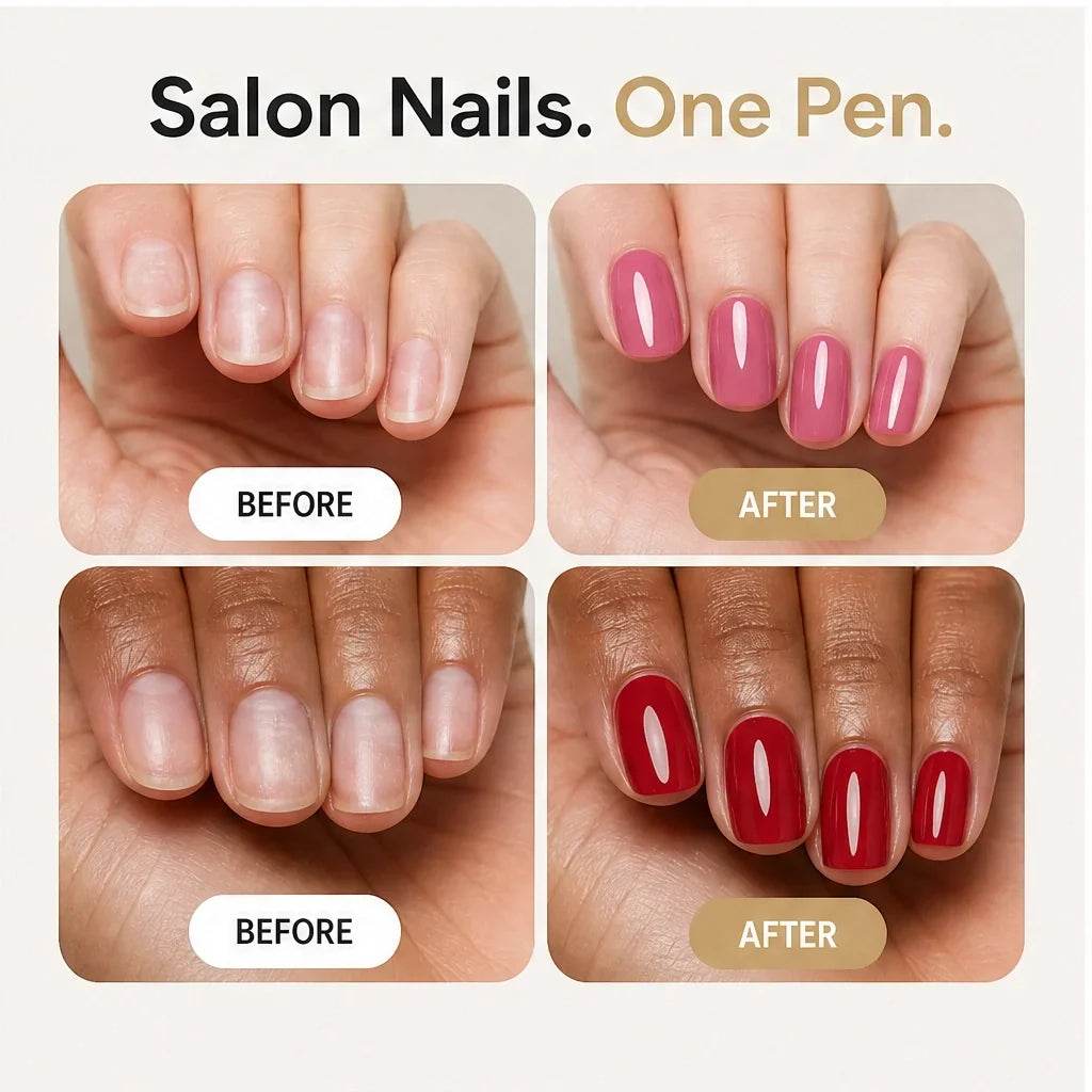 Vernisse™ – 3-in-1 Gel-Nagelstift für perfekte Nägel in nur einem Schritt + 1 KAUFEN, 1 GRATIS