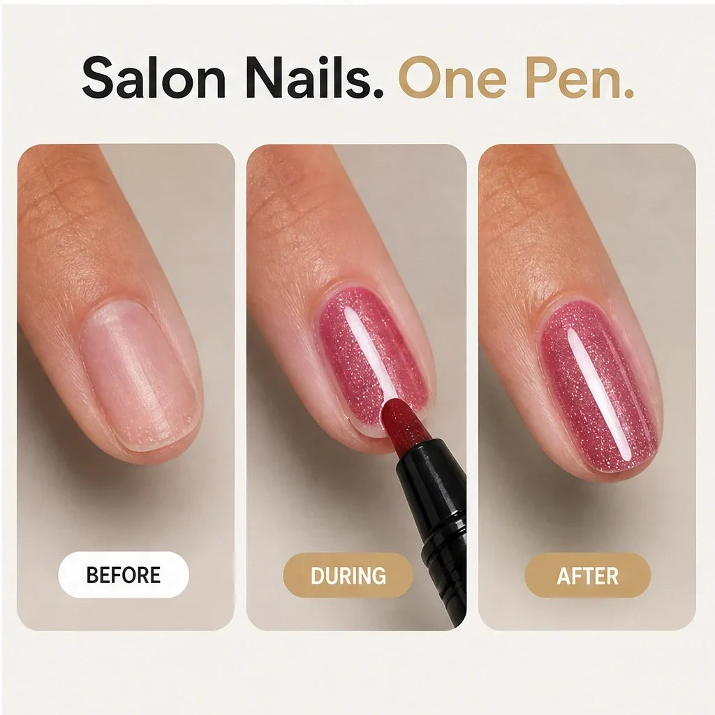 Vernisse™ – 3-in-1 Gel-Nagelstift für perfekte Nägel in nur einem Schritt + 1 KAUFEN, 1 GRATIS