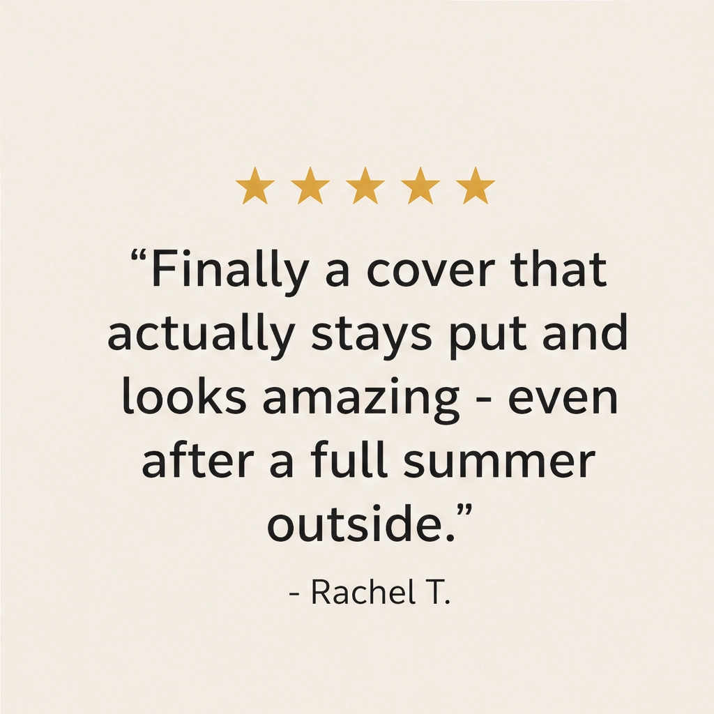 Willowdale™ – Ultra-Stretch Water-Repellent Patio Cushion Covers + 50% OFF