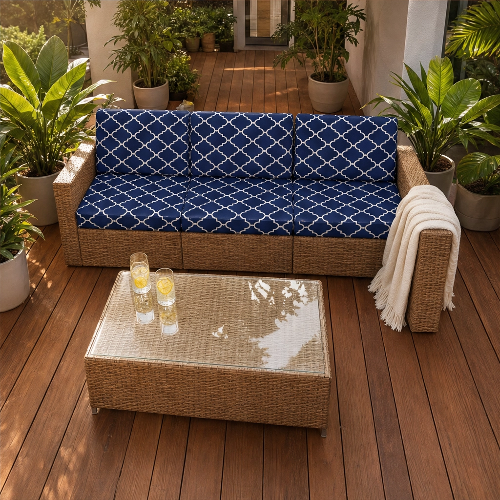 Willowdale™ – Ultra-Stretch Water-Repellent Patio Cushion Covers + 50% OFF