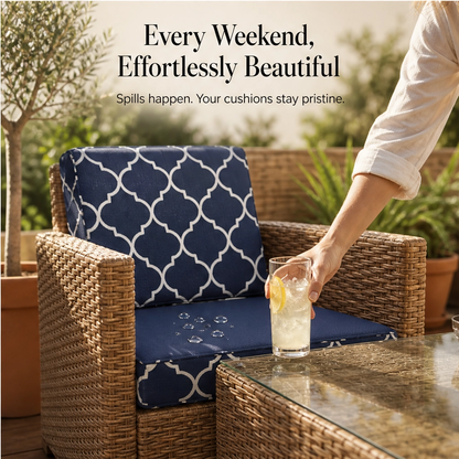 Willowdale™ – Ultra-Stretch Water-Repellent Patio Cushion Covers + 50% OFF