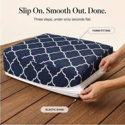 Willowdale™ – Ultra-Stretch Water-Repellent Patio Cushion Covers + 50% OFF