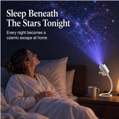 Starloom – USB Galaxy Projector Night Light with Swappable Glass Slides + 50% OFF