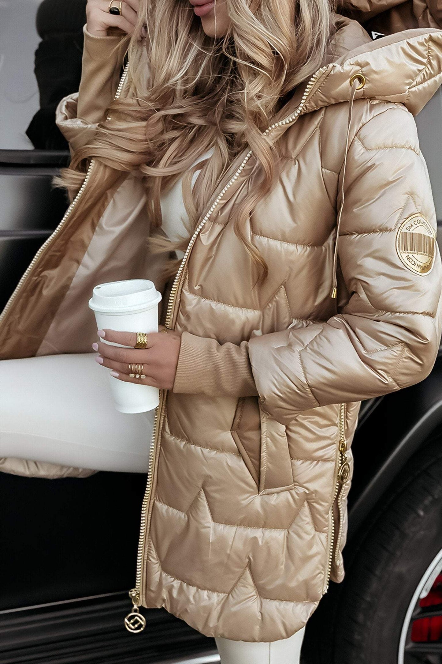 Elegante Daunenjacke für stilvolle Wintertage | 50% RABATT