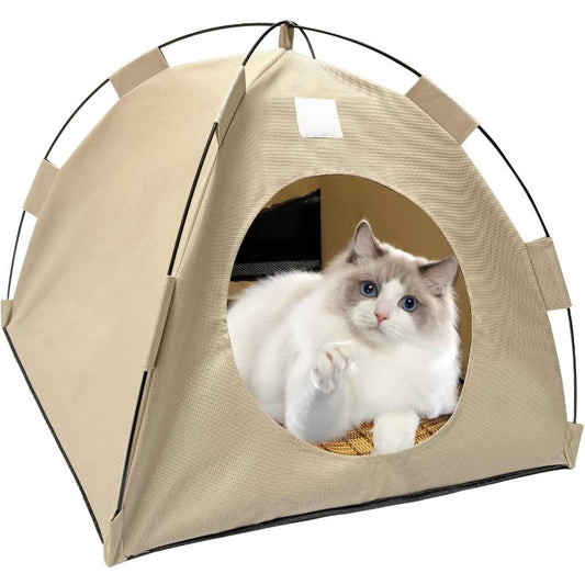 CozyNest™ | Haustierzelt – Faltbar, weich & ruhig für Katzen und kleine Hunde