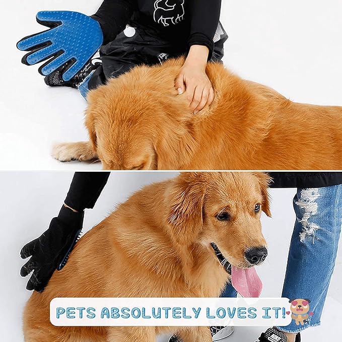 1+1 GRATIS | VelvaPet™ | 2-in-1 Hundedusche & Massagebürste | Stressfreies Baden & Fellpflege für Hunde & Katzen