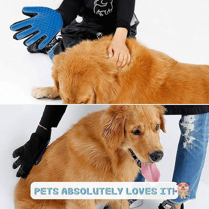 1+1 GRATIS | VelvaPet™ | 2-in-1 Hundedusche & Massagebürste | Stressfreies Baden & Fellpflege für Hunde & Katzen
