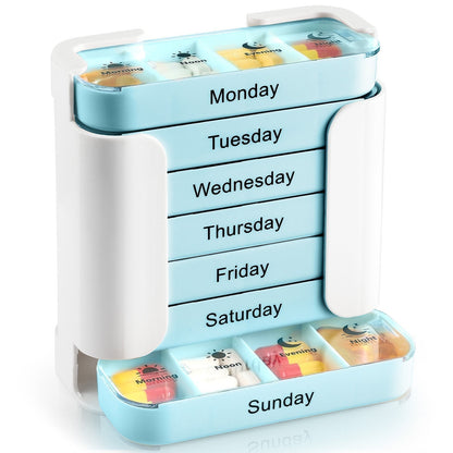 DailyDose™ | Wochen-Pillendose – Klar organisiert & sicher durch den Alltag