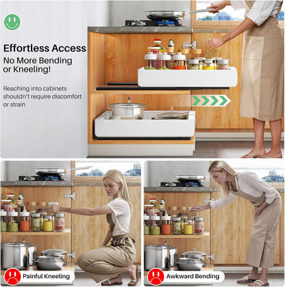 50% Rabatt | Drawganize™ | Verwandelt chaotische Schränke in ordentliche Stauraum-Wunder.