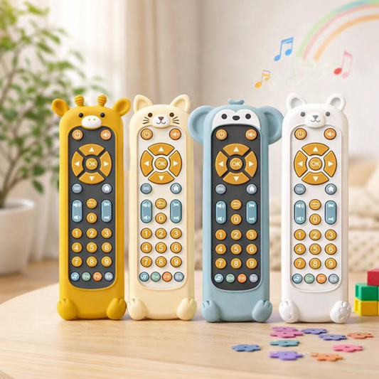 1+1 GRATIS  | TappyTunes™ | Baby Fernbedienung Spielzeug – Musik, Licht & Lernspaß für Babys
