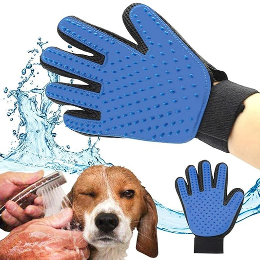 1+1 GRATIS | VelvaPet™ | 2-in-1 Hundedusche & Massagebürste | Stressfreies Baden & Fellpflege für Hunde & Katzen