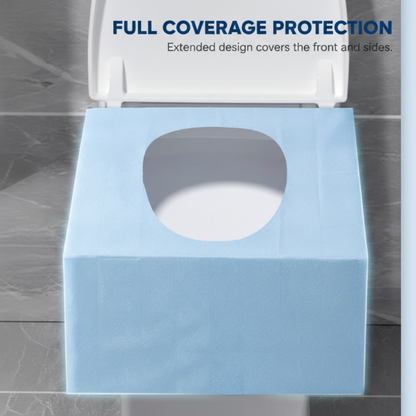 1+2 GRATIS | LooShield™ | Hygienischer Toilettensitzschutz – Wasserdicht, rutschfest & sorgenfrei unterwegs