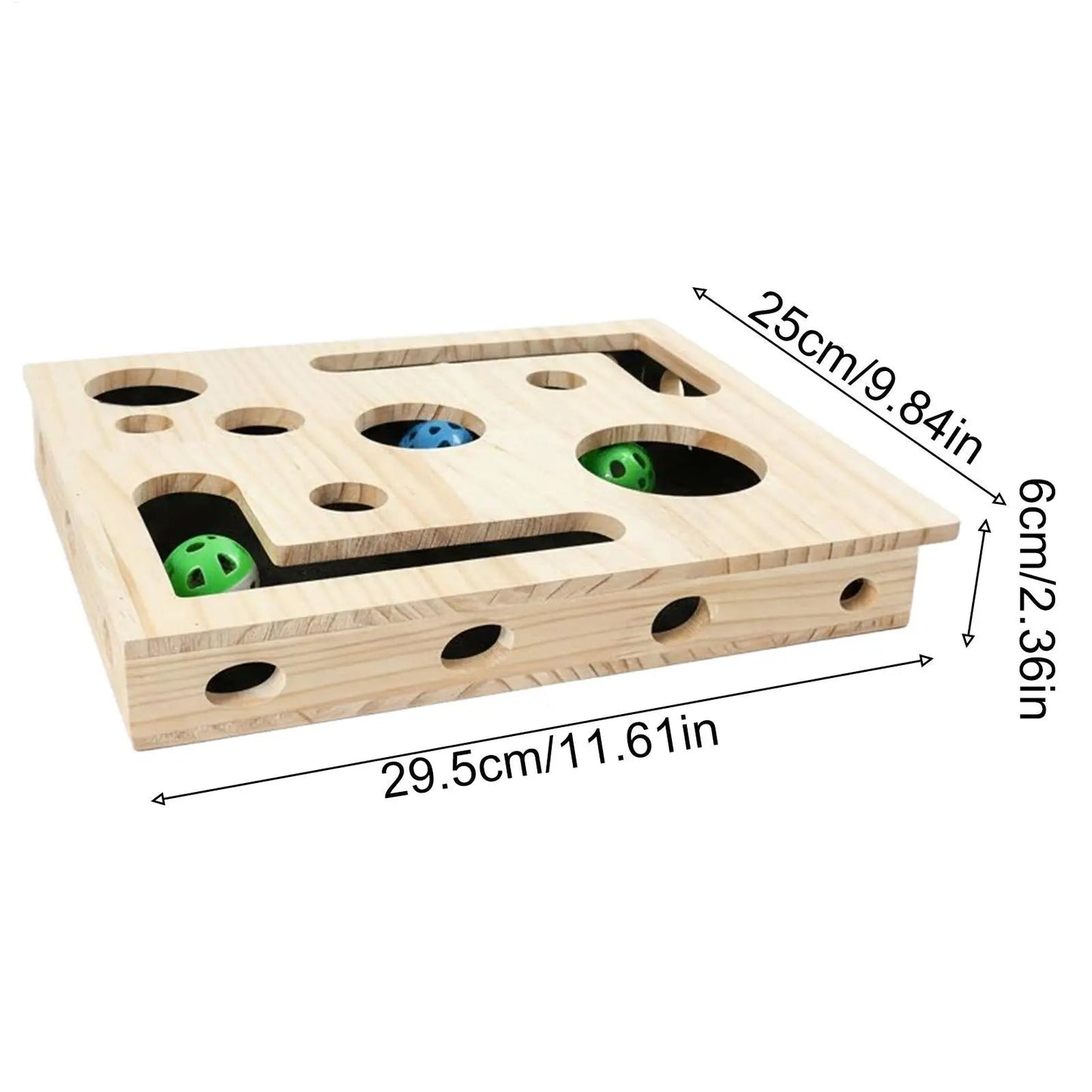 ScratchHub™ | Interaktive Katzen-Kratzbox mit Krallenfeiler
