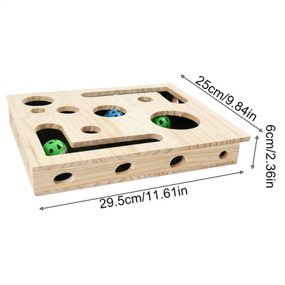 ScratchHub™ | Interaktive Katzen-Kratzbox mit Krallenfeiler