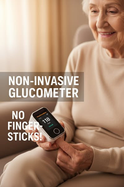 GlucoSnap – Gerät zur Gesundheitsüberwachung am Fingerende
