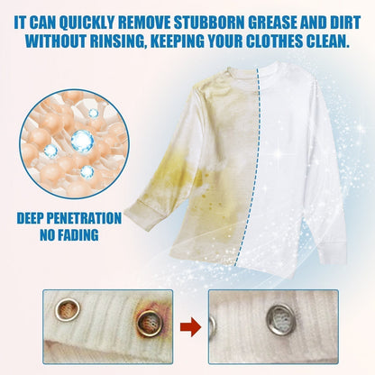 50% Rabatt | PowerStain™ | Flecken-Spray 60ml – Sofortige Fleckenentfernung für Kleidung, Fett & Schweiß