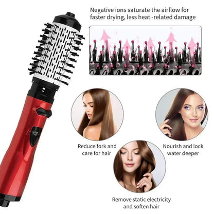 Zauberhafte Haarstylingbürste – Haare trocknen, frisieren und glätten