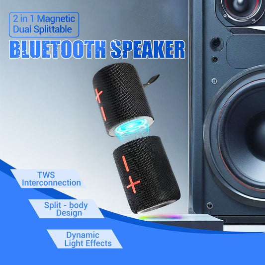 50% Rabatt | SplitBeat™ | Teilbarer Stereo-Sound für jede Party, drinnen wie draußen