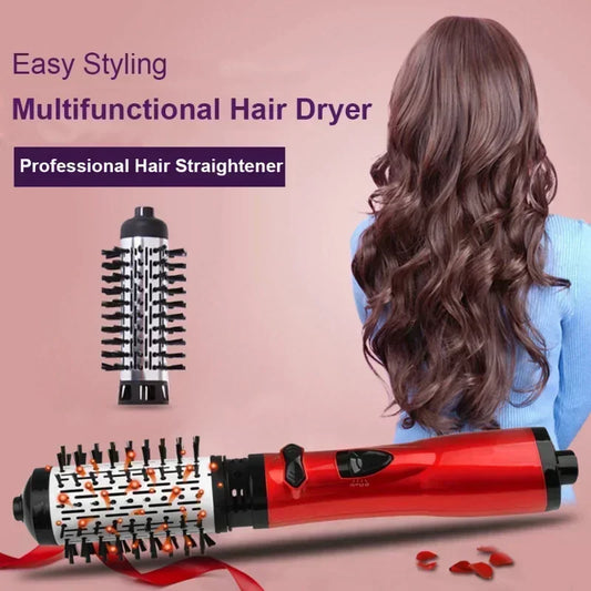 Zauberhafte Haarstylingbürste – Haare trocknen, frisieren und glätten