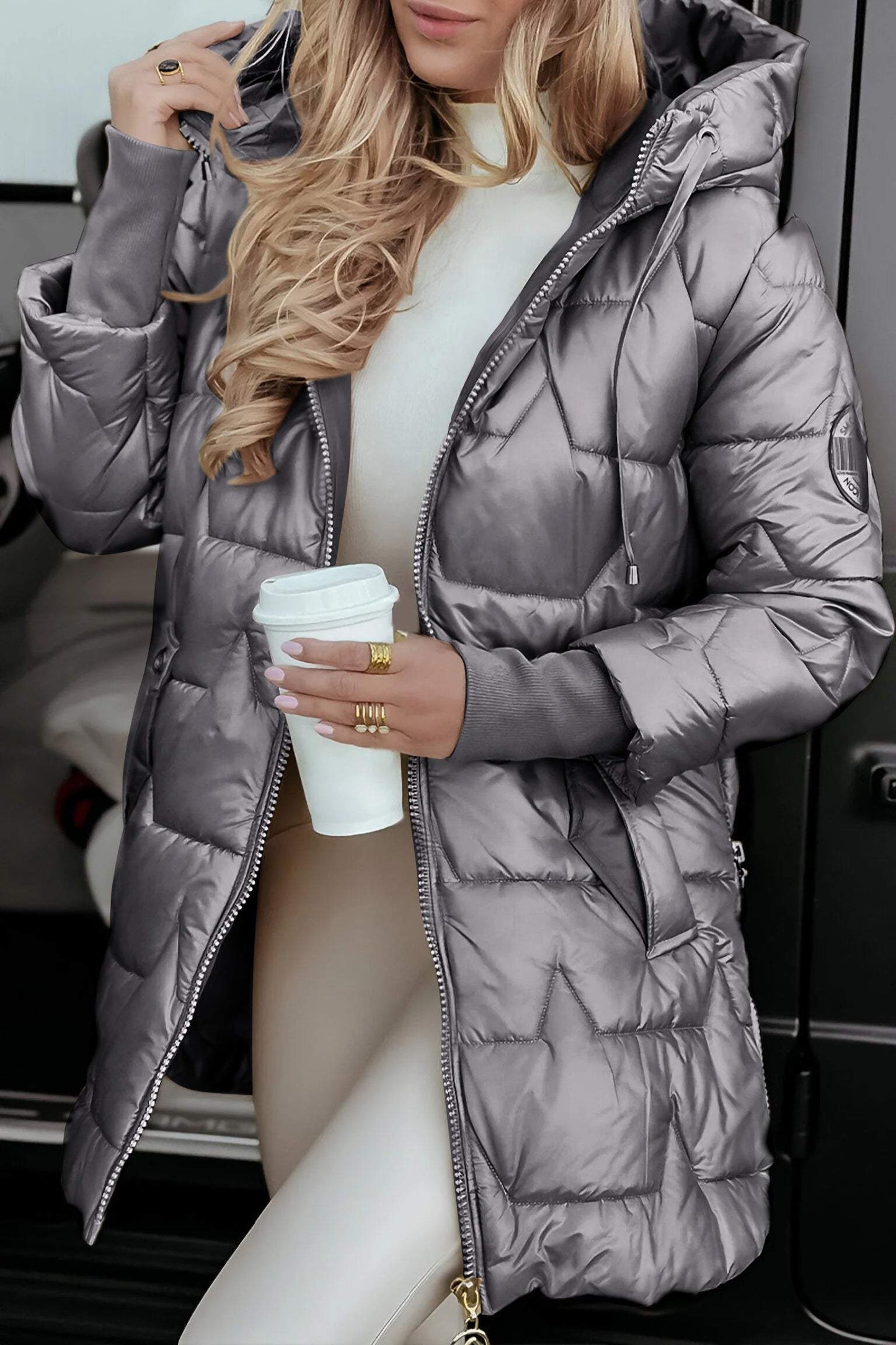 Elegante Daunenjacke für stilvolle Wintertage | 50% RABATT
