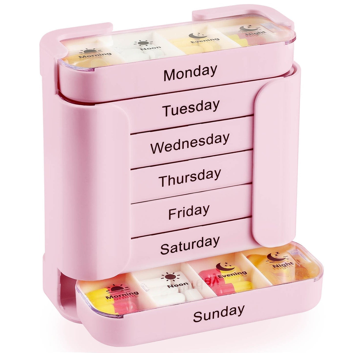 DailyDose™ | Wochen-Pillendose – Klar organisiert & sicher durch den Alltag